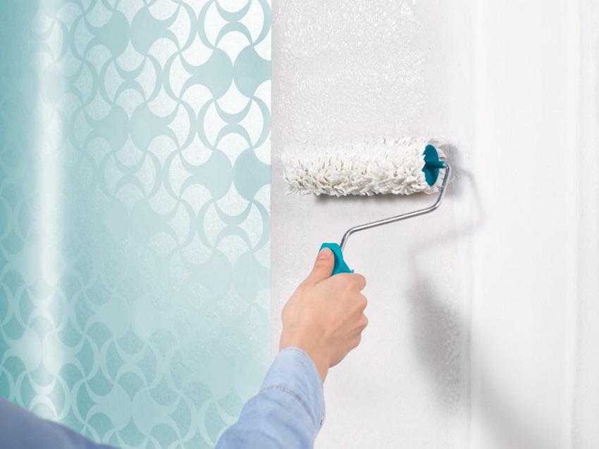 How to Stick Wallpaper to Painted Walls