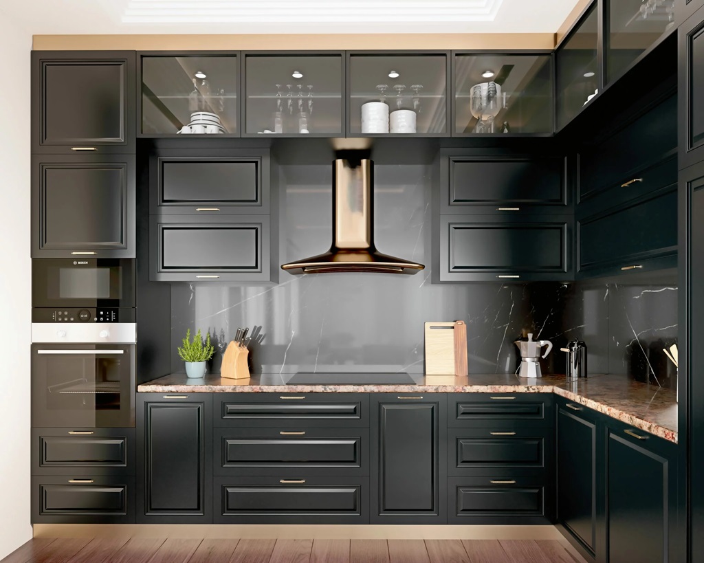The Rise of Black Kitchen Cabinets