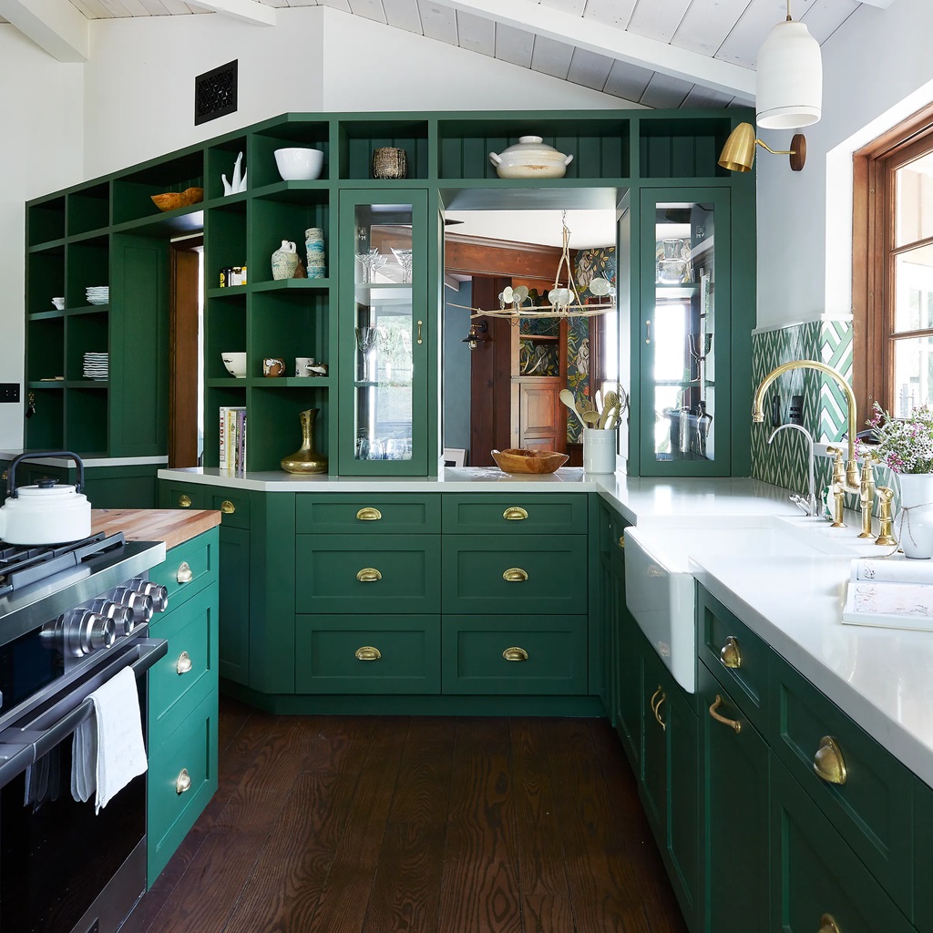 Why Choose Green Kitchen Cabinets?