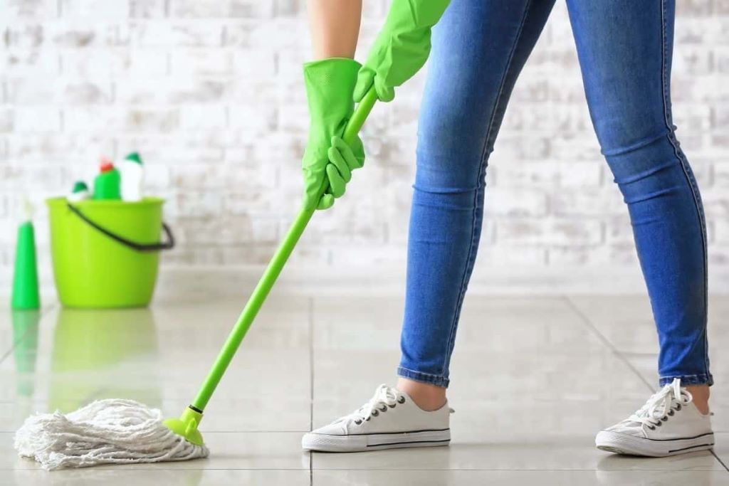 Prepare the Floors: Mop a Floor