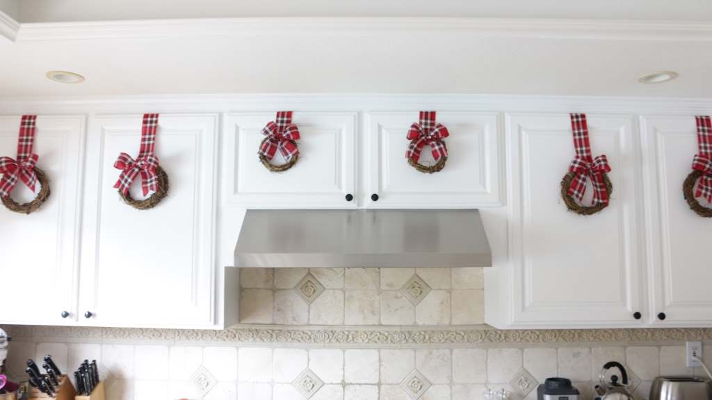 How To Make A Wreath For Your Kitchen Cabinets