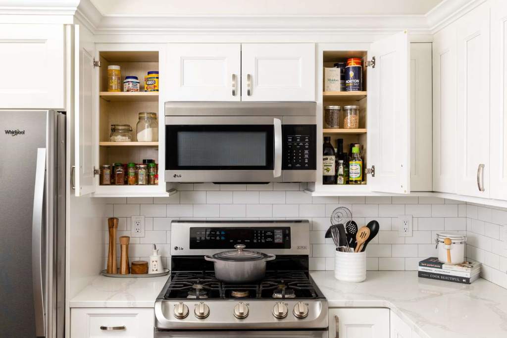 What is the best way to organize kitchen cupboards